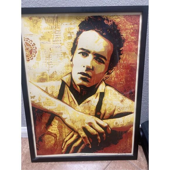 * Obey giant poster Joe Strummer the clash - Picture 2 of 5